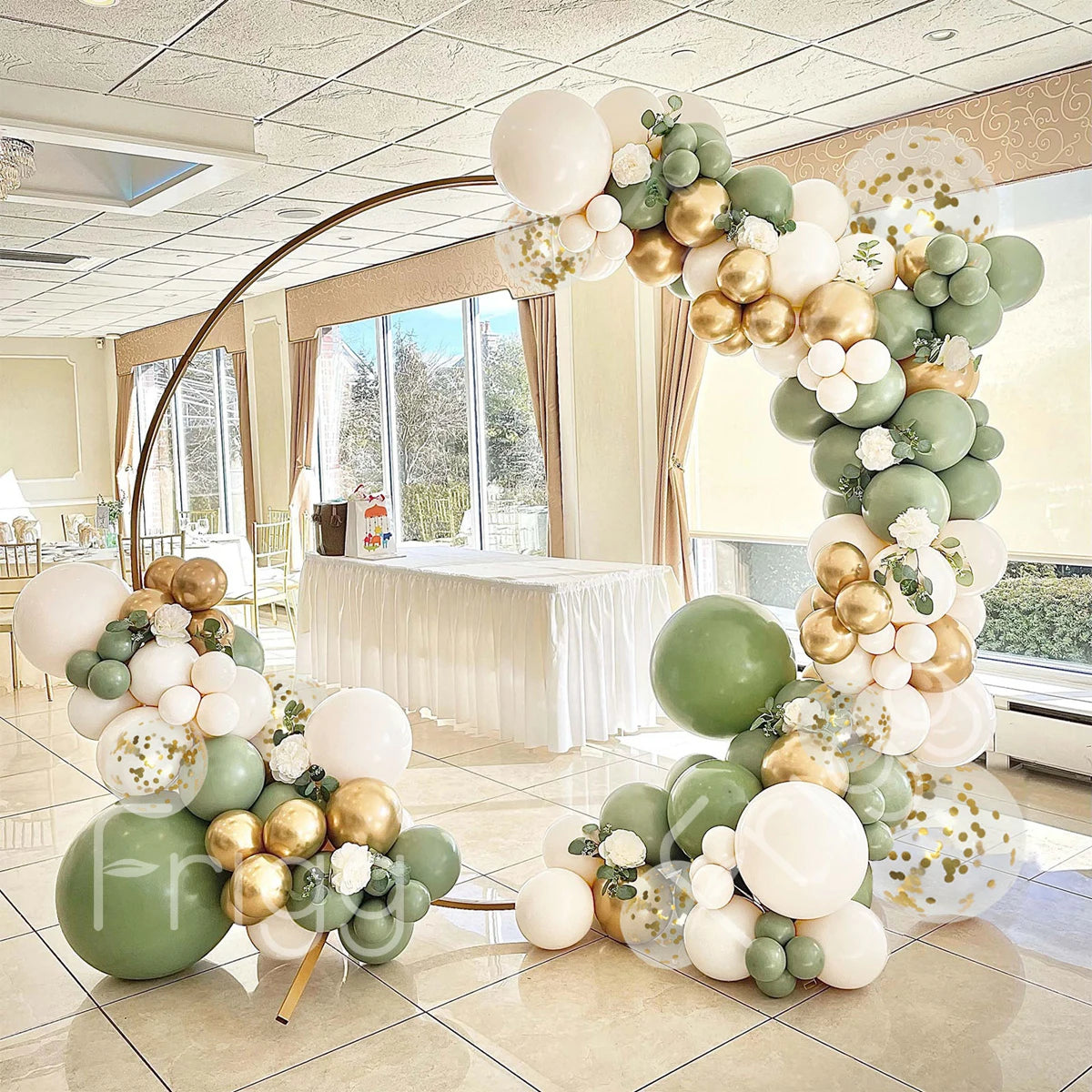 Avocado Green Balloon Garland Arch Kit Wedding Baloon Birthday Party Decoration Kids Baby Shower Globos Confetti Latex Ballon