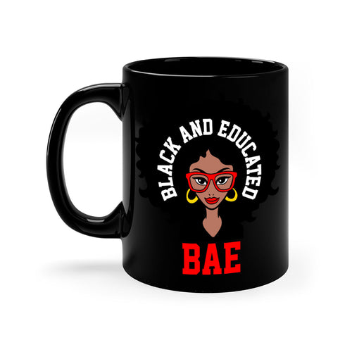 bae black and educated 267#- black words - phrases-Mug / Coffee Cup