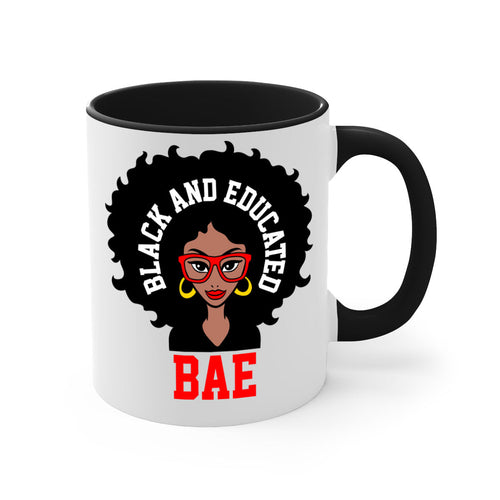 bae black and educated 267#- black words - phrases-Mug / Coffee Cup