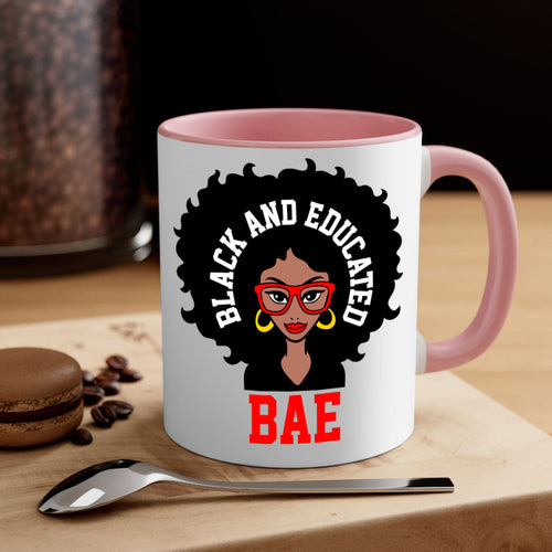 bae black and educated 267#- black words - phrases-Mug / Coffee Cup