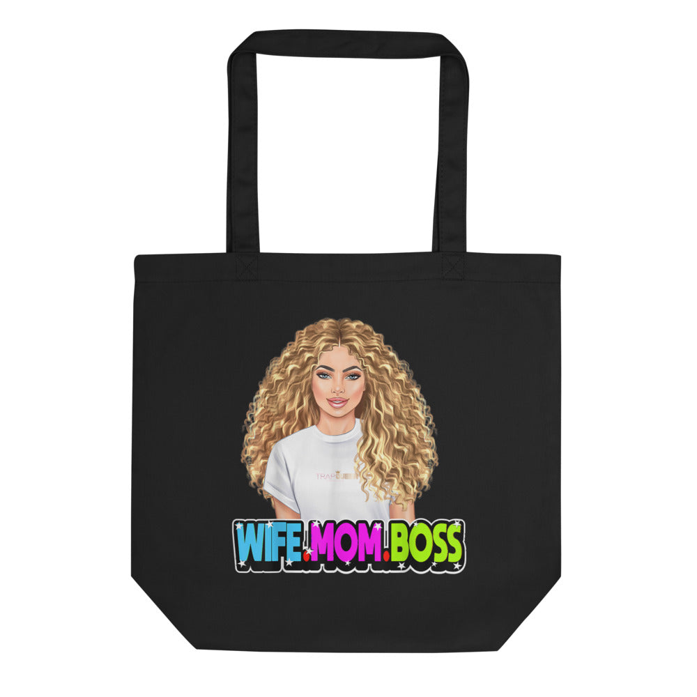 TRAP QUEEN ESSENTIALS ECO TOTE BAG_Blonde Bombshell_MOM SH*T Collection