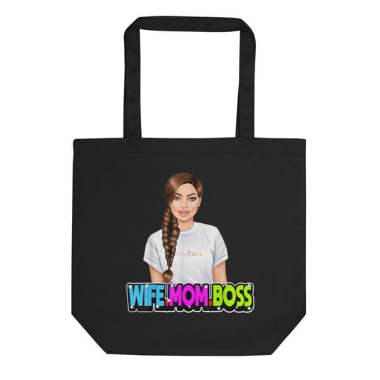 TRAP QUEEN ESSENTIALS ECO TOTE BAG_Trendy Mommy_MOM SH*T Collection