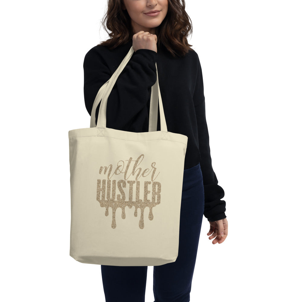 TRAP QUEEN ESSENTIALS ECO TOTE BAG_Mother Hustler_MOM SH*T Collection