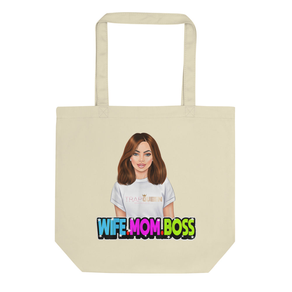 TRAP QUEEN ESSENTIALS ECO TOTE BAG_The BOB_MOM SH*T Collection