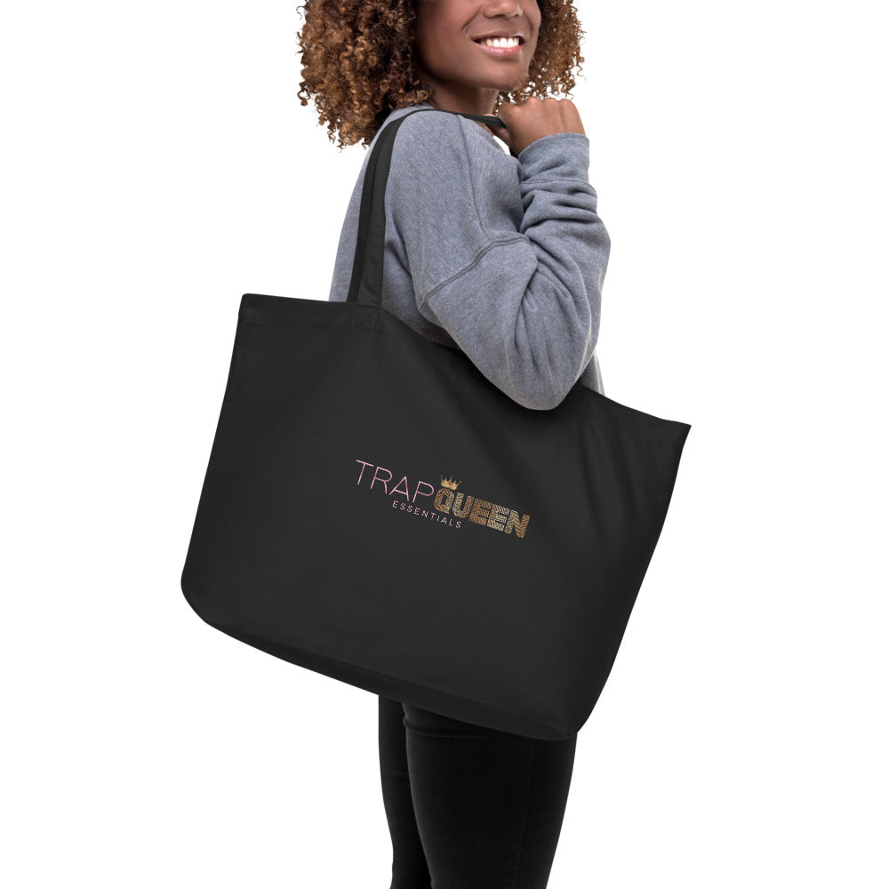 TRAP QUEEN ESSENTIALS LARGE ORGANIC TOTES__Mother Hustler_MOM SH*T Collection