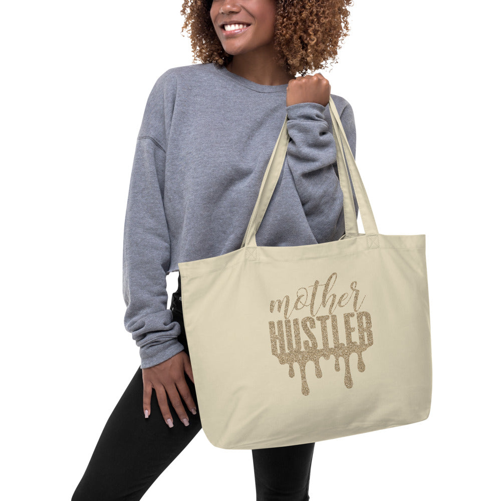 TRAP QUEEN ESSENTIALS LARGE ORGANIC TOTES__Mother Hustler_MOM SH*T Collection