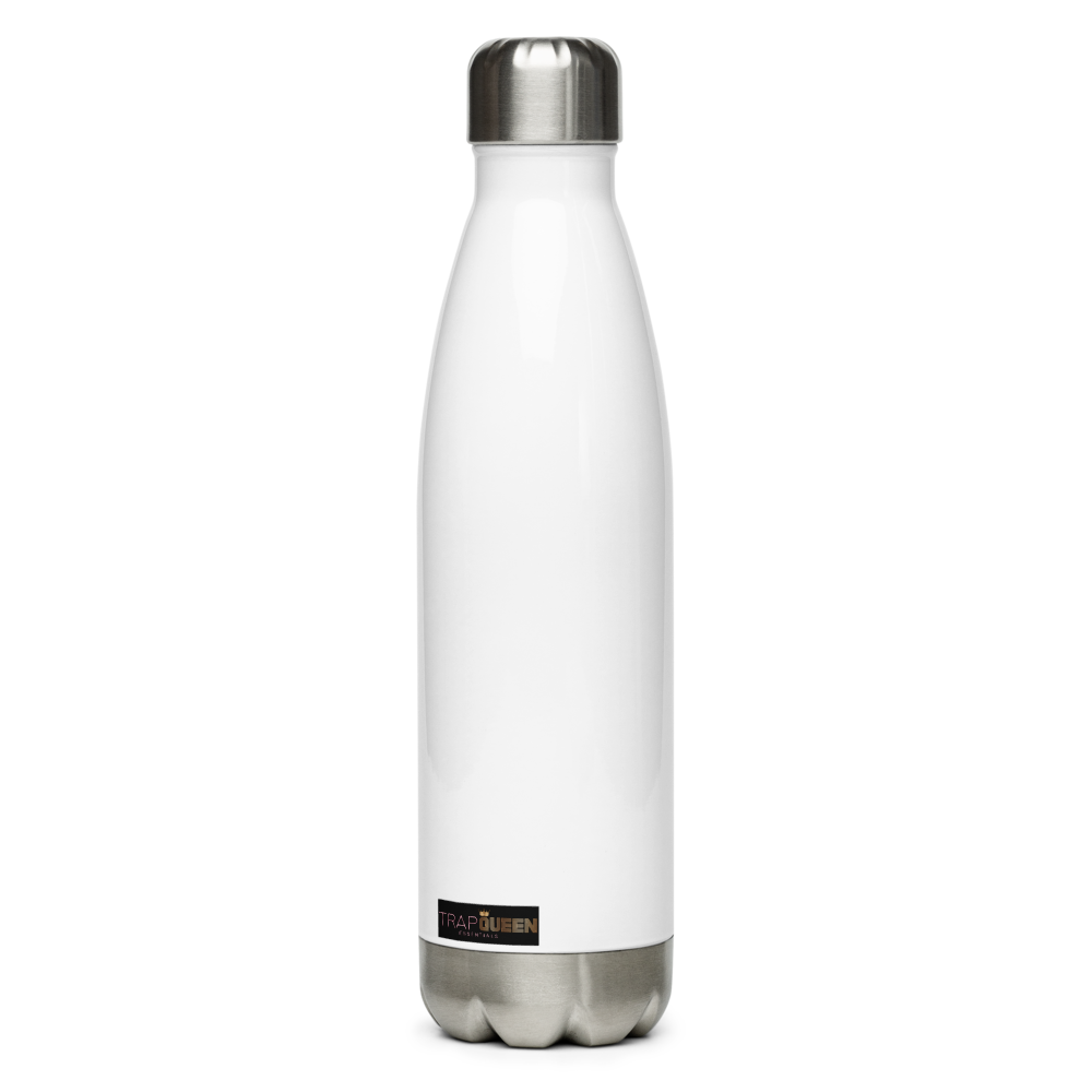 TRAP QUEEN ESSENTIALS STAINLESS STEEL WATER BOTTLE__ Good Chance This Is Vodka_AFFIRMATION Collection