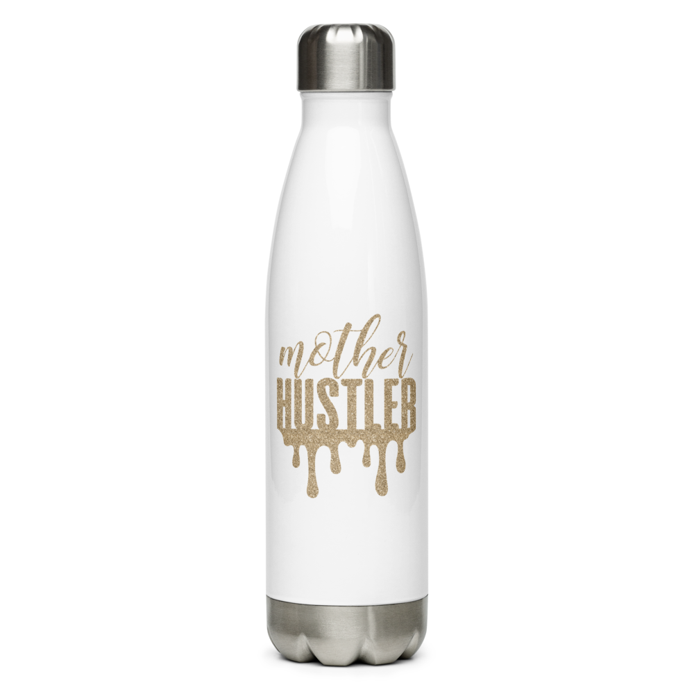 TRAP QUEEN ESSENTIALS STAINLESS STEEL WATER BOTTLE__Mother Hustler_Mom Sh*T Collection