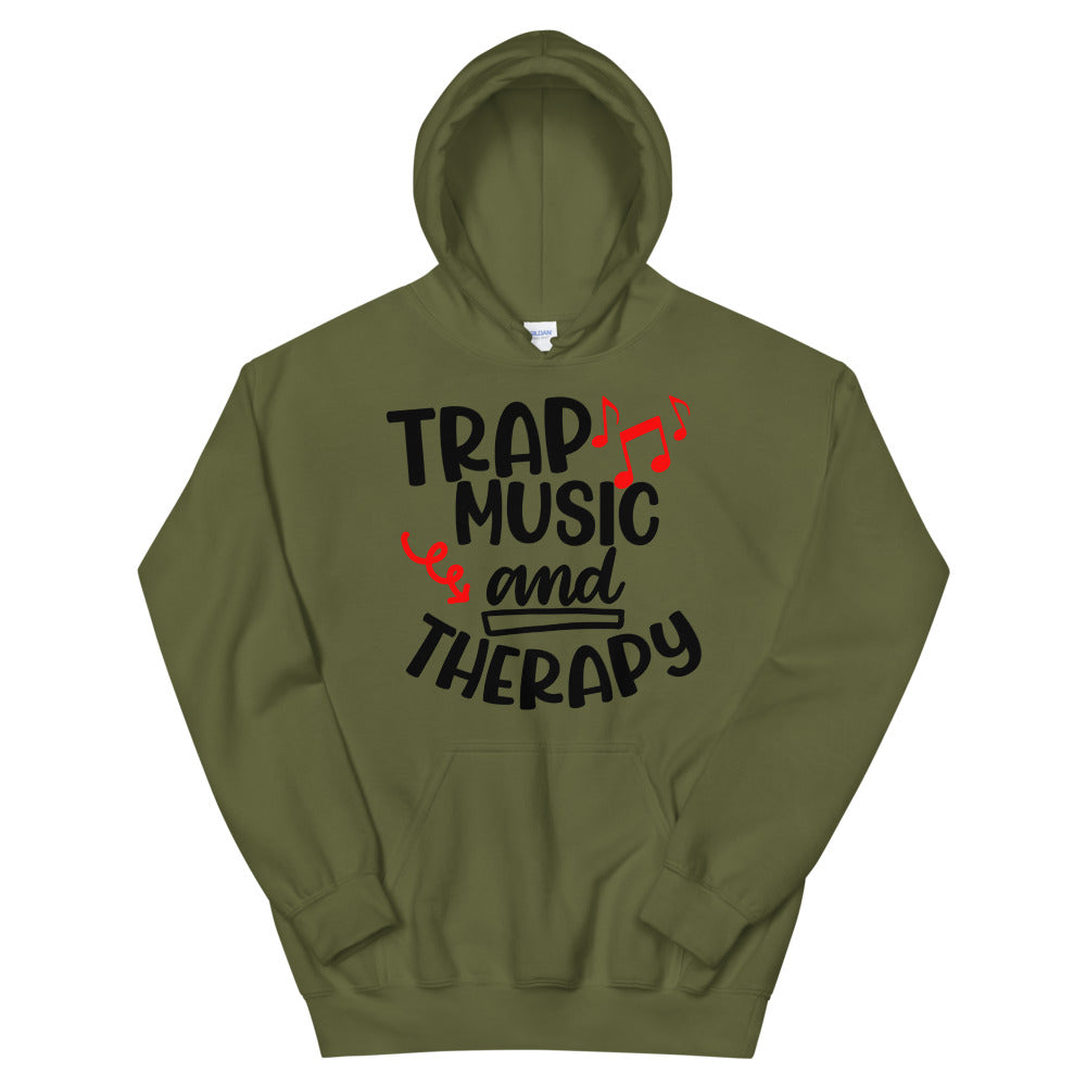 TRAP QUEEN ESSENTIALS UNISEX HOODIE_Trap Music and Therapy_AFFIRMATION Collection