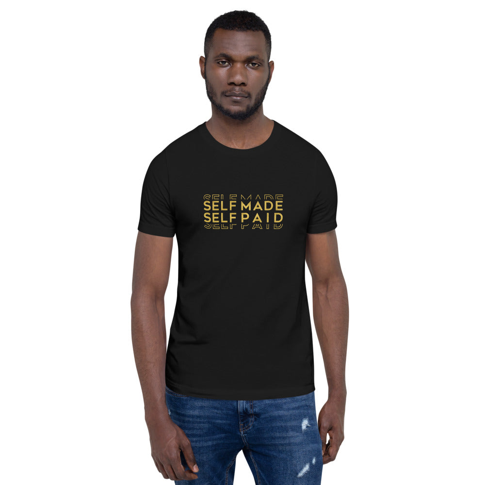 TRAP QUEEN ESSENTIALS SHORT-SLEEVE UNISEX T-SHIRT_Self Made Self Paid_HUSTLE Collection