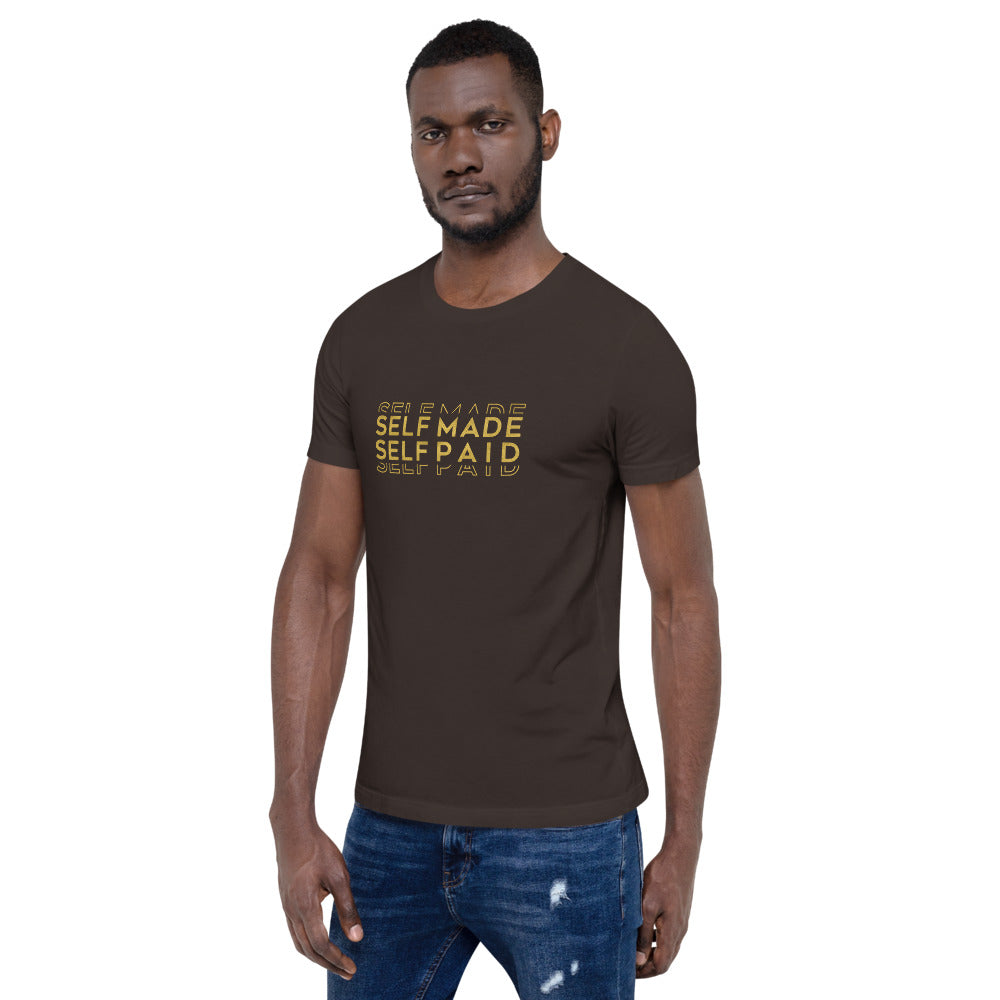 TRAP QUEEN ESSENTIALS SHORT-SLEEVE UNISEX T-SHIRT_Self Made Self Paid_HUSTLE Collection