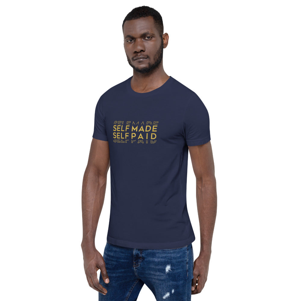 TRAP QUEEN ESSENTIALS SHORT-SLEEVE UNISEX T-SHIRT_Self Made Self Paid_HUSTLE Collection