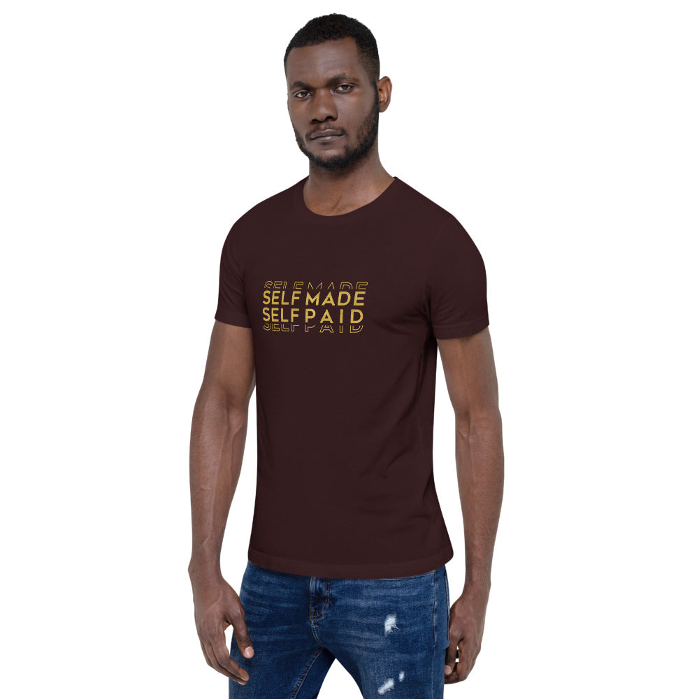 TRAP QUEEN ESSENTIALS SHORT-SLEEVE UNISEX T-SHIRT_Self Made Self Paid_HUSTLE Collection