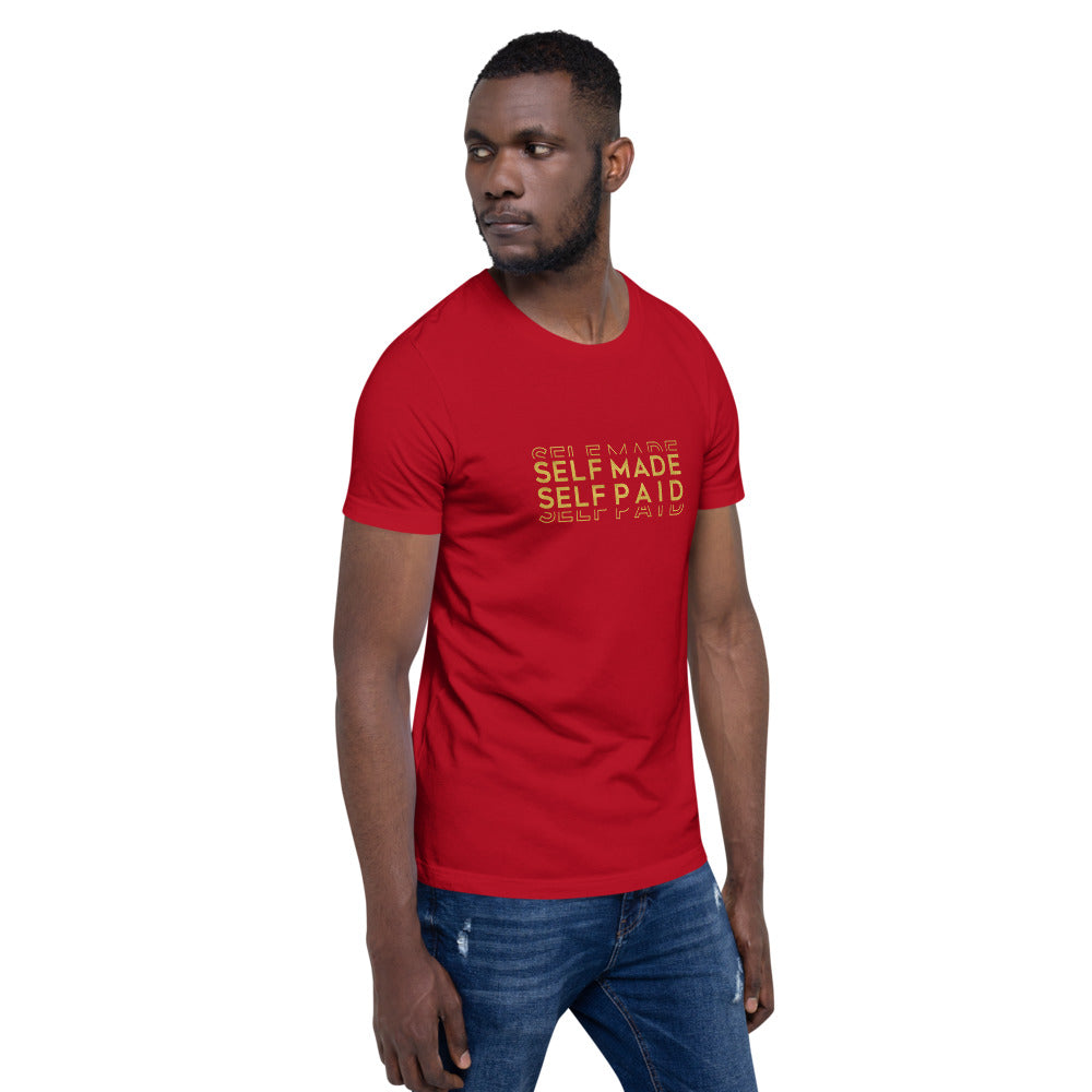 TRAP QUEEN ESSENTIALS SHORT-SLEEVE UNISEX T-SHIRT_Self Made Self Paid_HUSTLE Collection